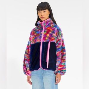 UGG marlene sherpa jacket in pixelate (NWT)